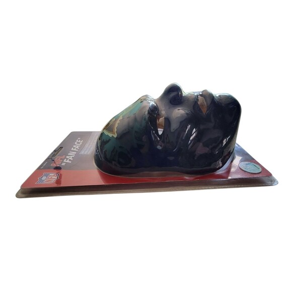 New Rams Officially Licensed NFL "FAN FACE" Rubber Mask - Picture 4 of 7